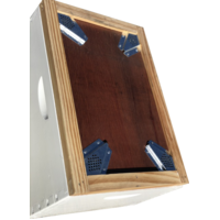 Wooden escape board, assembled, 8 Frames | clearer