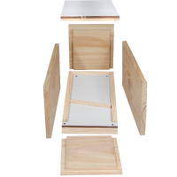 5 Frame Timber Nucleus Hive Bee Hive Starter Kit
