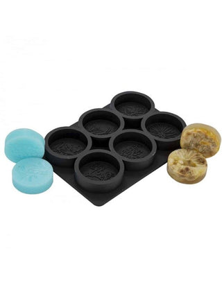 Mould For 13 Soaps- Small Hexagons Black