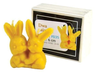 Silicone mould  - Two rabbits (H-6cm)