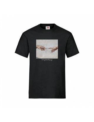 Art of Beekeeping Shirt - Creation of Adam (Black)