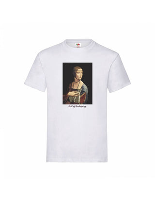 Art of Beekeeping Shirt Lady with Smoker (White)