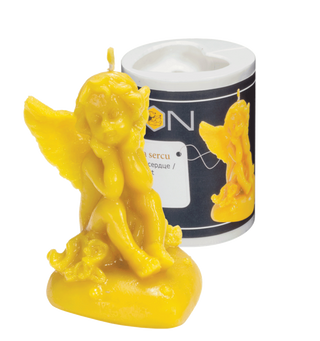 Silicone mould  - Angel on a heart