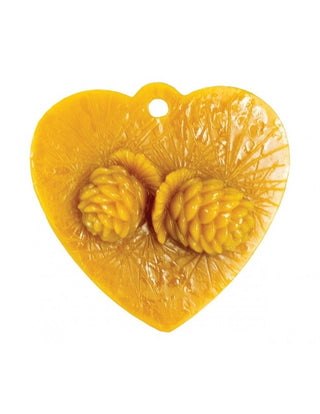 Silicone mould - Amor with flowers on the heart