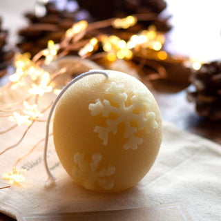 Silicone mould  - Ball with Snowflake