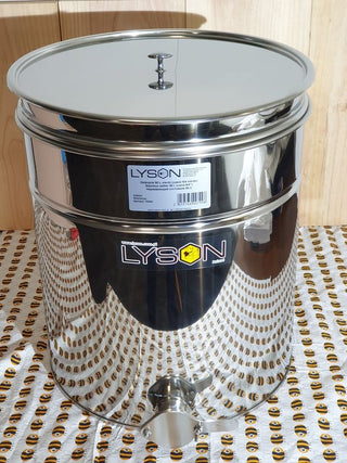 Stainless Steel Settling Tank with Valve - Various Sizes