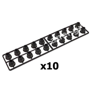 Queen Cells Plastic ANEL (pack of 10 sets of 20 cells)