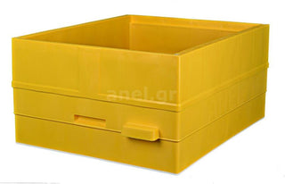 _ive Body Deep Plastic ANEL with Polyurethane Insulation 9 5/8"-25 cm Langstroth (Yellow)