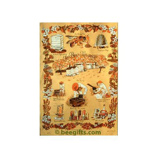 Beekeeper Tea Towel by B. J. Sherriff | Beekeeper