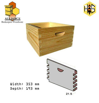 Box - wood 8 frame WSP- unassembled