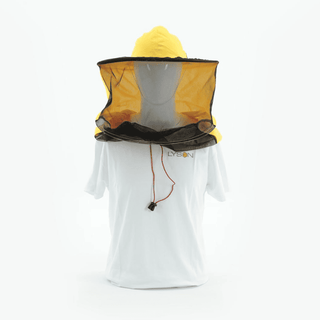 Cotton Beekeeping Hat with Detachable Veil/Net - White or Yellow