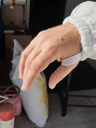 Premium Ventilated Mesh Beekeeping Overall with Mask- White